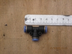 Соединитель трубки ПВХ d=6 мм (тройник)